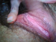 Hirsute Hairy Solo ManyVids Onlyfans PAWG PinkMoonLust Smells Own Hairiest Pussy Touches Labia Lips