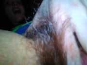 Hirsute Hairy Solo ManyVids Onlyfans PAWG PinkMoonLust Smells Own Hairiest Pussy Touches Labia Lips 5/16
