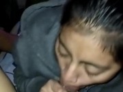 Mamada oral hermanastra despues de la fiesta rimming anal 15/16