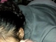 Mamada oral hermanastra despues de la fiesta rimming anal 2/16