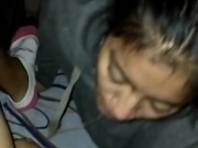 Mamada oral hermanastra despues de la fiesta rimming anal 6/16