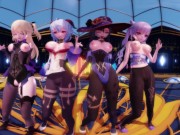 Genshin Impact - Group Dance & Orgy [UNCENSORED HENTAI 4K MMD] 10/16