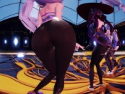 Genshin Impact - Group Dance & Orgy [UNCENSORED HENTAI 4K MMD] 3/16