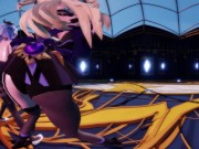 Genshin Impact - Group Dance & Orgy [UNCENSORED HENTAI 4K MMD] 4/16