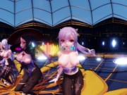 Genshin Impact - Group Dance & Orgy [UNCENSORED HENTAI 4K MMD] 7/16