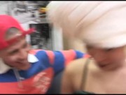 Her FIRST THREESOME with husband and black dude! 5/16