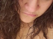 Touches teases thick Latina play,  sucks and rubs phat pussy  1/16