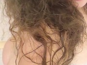 Touches teases thick Latina play,  sucks and rubs phat pussy  3/16