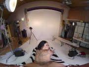 VR BANGERS Curvy Ebony Babe Gets Creampied VR Porn 13/16