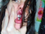 Do you Wanna Squish the Cute Pink Wet Lips on my Face or Squeeze Labia Count Lip Pussy Hot Slut Hole 7/16