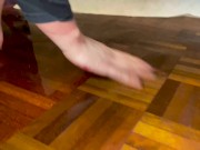 Slapping My Pussy To Squirting Heaven! Puddle On The Floor! 7/16