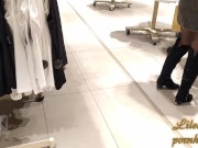 Public upskirt sexy panties in mall 16/16