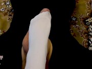 white nylon foot worship latina mistress 9/16