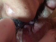 Eating my Wife’s Ginger pussy till she cums 12/16