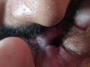 Eating my Wife’s Ginger pussy till she cums 2/16