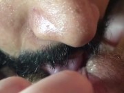 Eating my Wife’s Ginger pussy till she cums 7/16