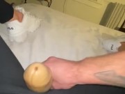 Hott Latina master bating with sneakers on 5/16