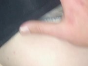 He cums inside me while I smoke and dangle  8/16