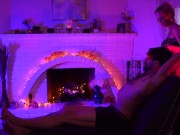 Bound and seduced by a sexy blonde dominatrix ???? 3/16