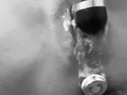 Creamy pussy dripping on buttplug while cumming - Double penetration orgasm POV 13/16