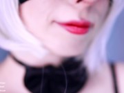 Hard fucked bunny girl 2B - 4K - Nier: Automata - MollyRedWolf 2/16