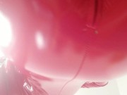 Red PVC Catsuit Vinyl Fetish, FemDom POV Dirty Talk Humiliation 3/16