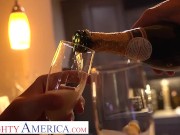 Naughty America - Gracie Glam rides cock to make ends meet 5/16