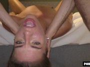 Her First THROATPIE - Spring Break College Girl Likes It Rough 11/16