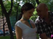 Brunette Nurse With Curly Hair Ruby M Treats A Big Cock! 7/16