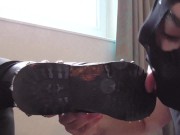 strict foot torment for slave pussy by german dominatrix ronja 15/16