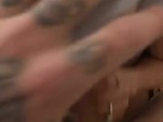 Cute girl gives her client a sneaky blow job on the job 13/16