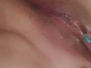 Playing clitoris 10/16