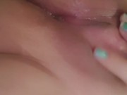 Playing clitoris 4/16