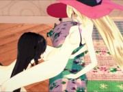 Velvet fucks Magilou with a strapon cock - Tales of Berseria Hentai. 3/16