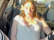 Playing with my phat pussy in traffic  2/16