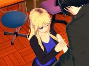 SCP 105 Iris rides a lucky guys dick cowgirl position. 2/16