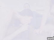BANGBROS - Isiah Maxwell Slings Big Black Cock In Step Daughters' Gianna Dior And Kira Perez's Direction 6/16
