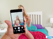 JAY'S POV - KINKY STEP SIS LILY LARIMAR WANTS TO MAKE PORN ON HER PHONE 3/16