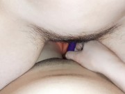 Дрочим вибратором наши волосатые киски с громкими стонами и сладкими оргазмами - IkaSmokS 9/16