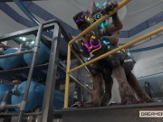 SYNTHETIC LOVE - PROTOGEN FURRY FILM [MATING PRESS] [COWGIRL] [POWER PLAY] 10/16