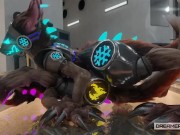 SYNTHETIC LOVE - PROTOGEN FURRY FILM [MATING PRESS] [COWGIRL] [POWER PLAY] 14/16