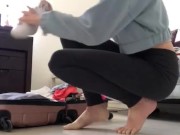 Picking out my outfit for my new porn scene!  6/16