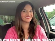 Ava Moore - La COURSE Folle pour une PIPE, je SUCE les 3 premiers à me trouver - PORNO REALITE 13/16