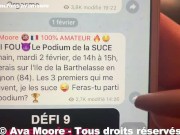 Ava Moore - La COURSE Folle pour une PIPE, je SUCE les 3 premiers à me trouver - PORNO REALITE 3/16