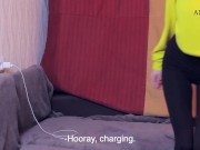 I Helped the stranger to warm up, swallowed all my sperm 3/16