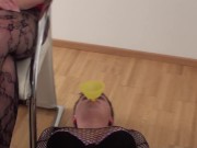 bizarrlady jessica spit crossdresser jonas via funnel in mouth 5/16