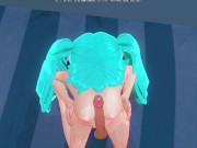 3D HENTAI Hatsune Miku having fun on the beach (part 3) 14/16