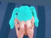 3D HENTAI Hatsune Miku having fun on the beach (part 3) 15/16