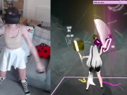 GAMER GIRL GETTING FUCKED BY A BEAUTIFUL BEAT SABER MAP 11/16