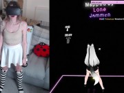 GAMER GIRL GETTING FUCKED BY A BEAUTIFUL BEAT SABER MAP 15/16